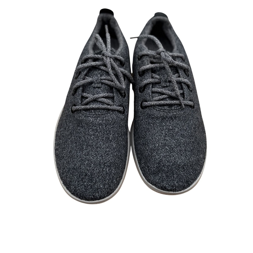 Allbirds Wool Runners Mens Size 12 Gray‎ White Athletic Walking Shoes Sneakers